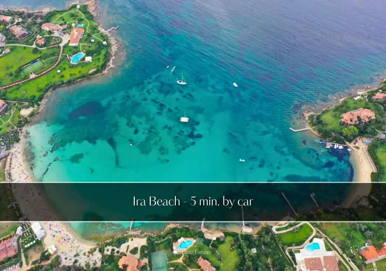 Rainbow House - Fronte Spiaggia Porto Rotondo Włochy